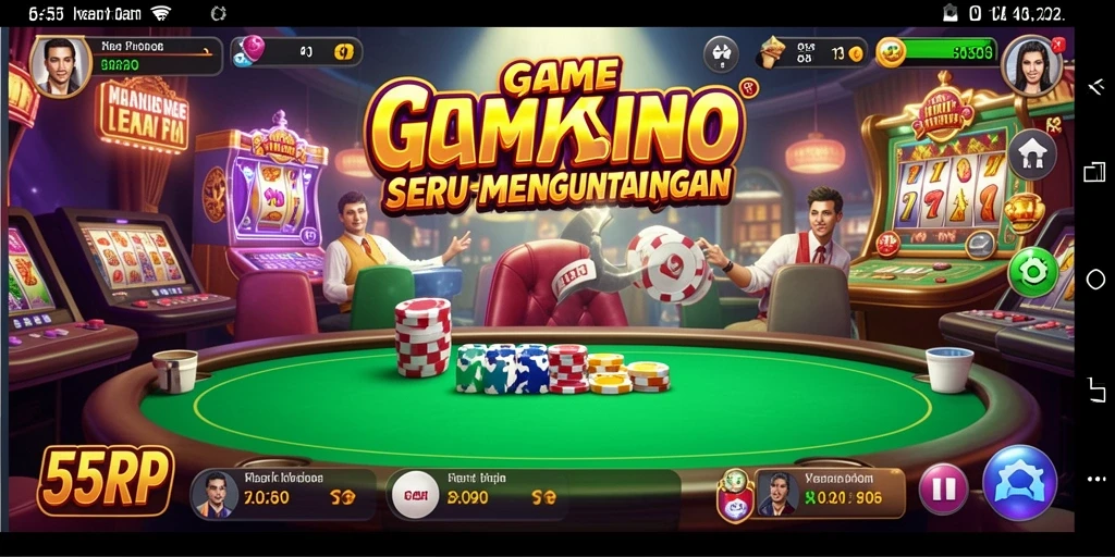 Tampilan menarik gameplay Kasino di 55RP yang mengasyikkan.