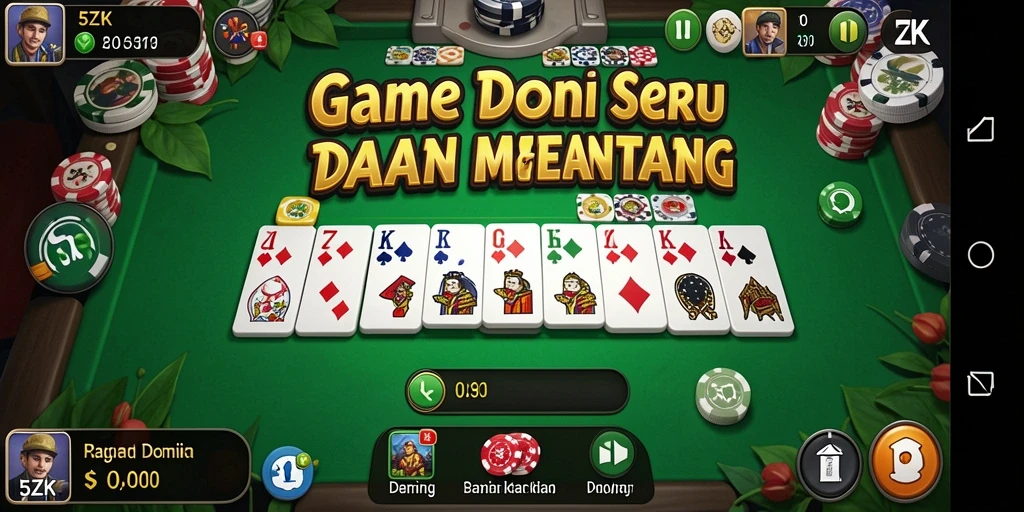 Gameplay menarik dari 5ZK dengan pemain yang bersaing.