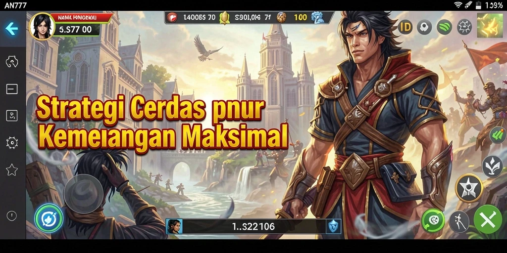 Tampilan gameplay AN777 yang menarik dan strategi yang cerdas.