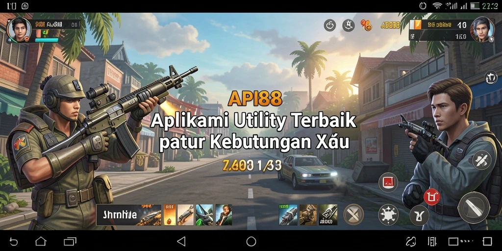 Tangkapan layar utama dari API88 yang menunjukkan antarmuka pengguna yang sederhana.