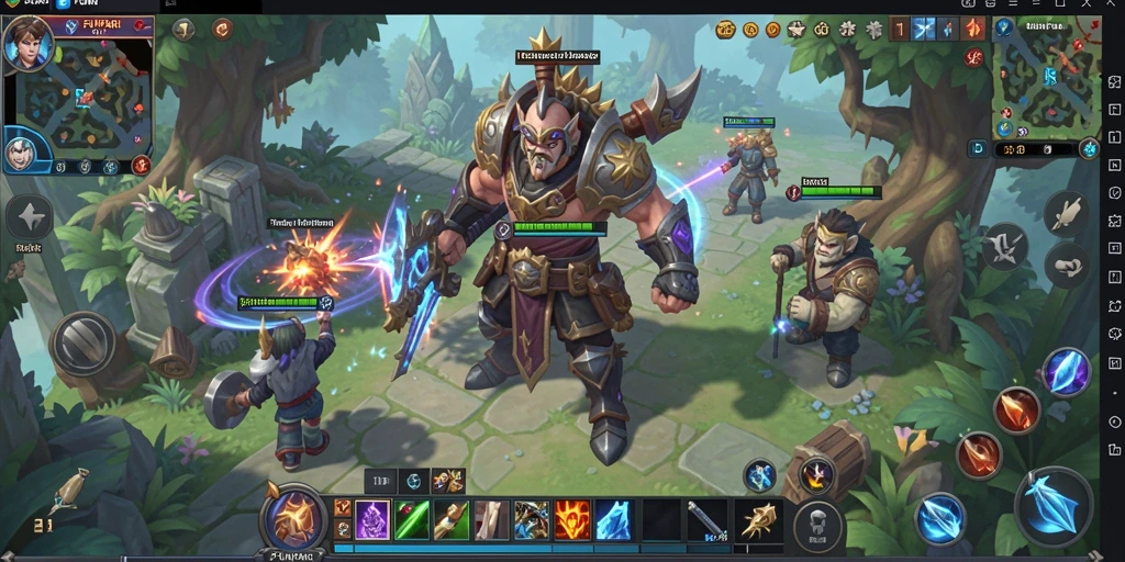 Tampilan gameplay <strong>FUNPARI</strong> yang menakjubkan dengan aksi petualangan yang mendalam.