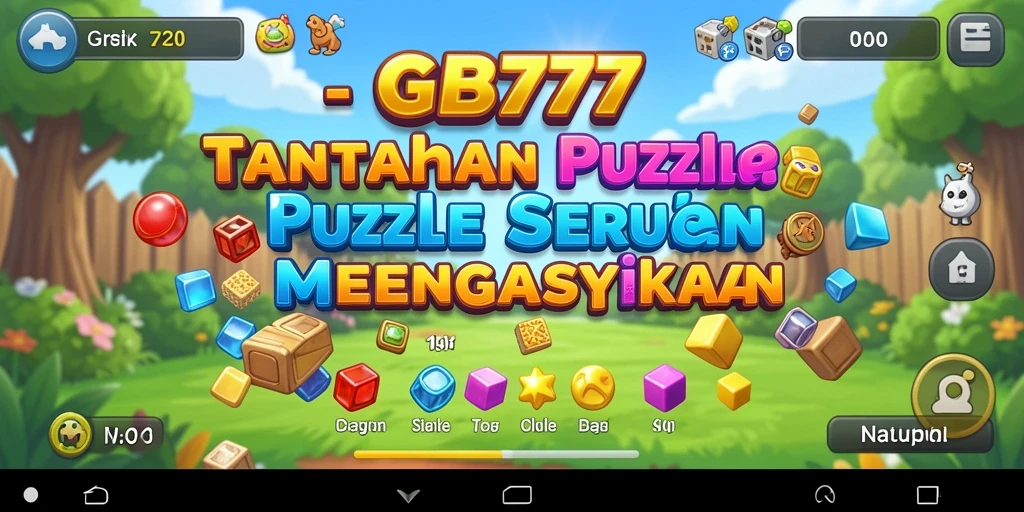 Screenshot GB777 menunjukkan gameplay puzzle yang menantang dan mengasyikkan.