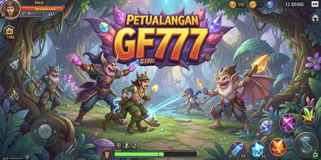 Screenshot gameplay GF777 menunjukkan aksi seru dan petualangan yang menegangkan.