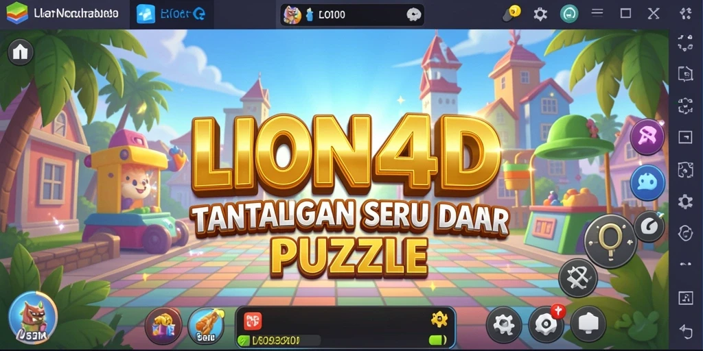 Tampilan gameplay LION4D yang menantang dan menarik.
