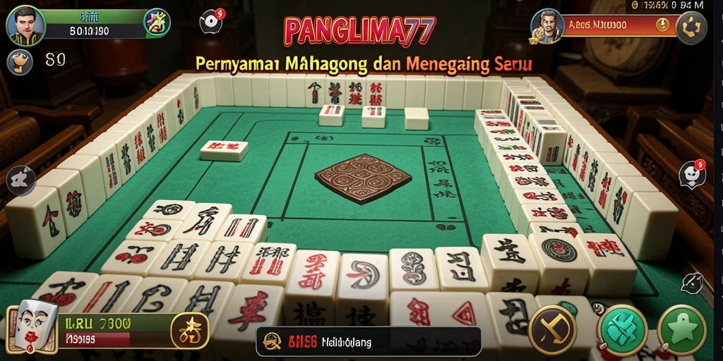 Tampilan gameplay menegangkan dan seru dalam PANGLIMA77