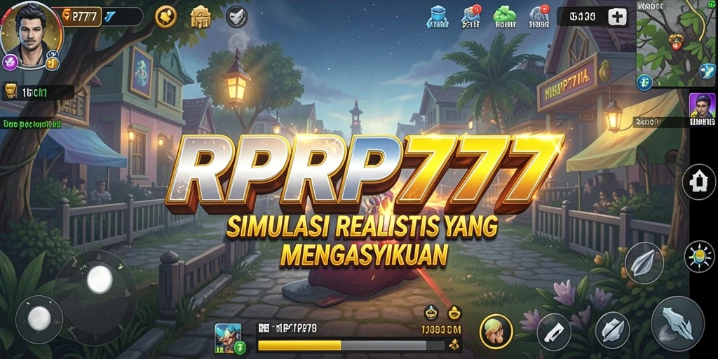 Screenshot RPRP777 menampilkan gameplay simulasi yang seru dan interaktif.