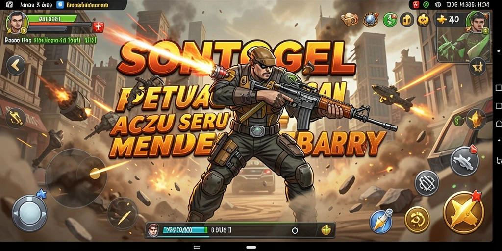 Screenshot gameplay <strong>SONTOGEL</strong> menampilkan pertarungan yang intens dan dinamis.
