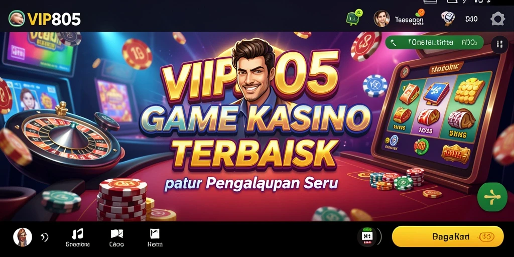 Screenshot utama menunjukkan gameplay seru dalam permainan Kasino.