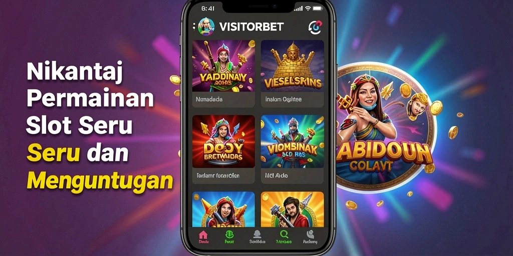 Screenshot gameplay VISITORBET yang menampilkan keseruan Slot