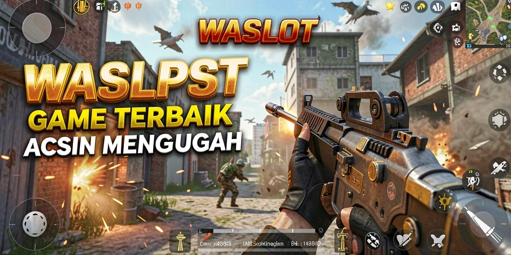 Tampilan gameplay WASLOT dengan aksi tembak-menembak yang mendebarkan.